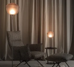 Lampadaire, Contour 300, gris ardoise, LED, dim, 1800-3000K, Ø30cm, H157,5cm - A-N-D