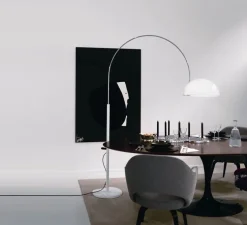 Lampadaire, Coupé, blanc, H190cm - Oluce