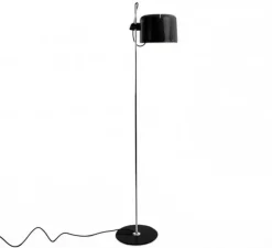 Lampadaire, Coupé, noir, H140cm - Oluce