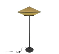 Lampadaire, Cymbal, jaune oro, Ø70cm, H150cm - Forestier