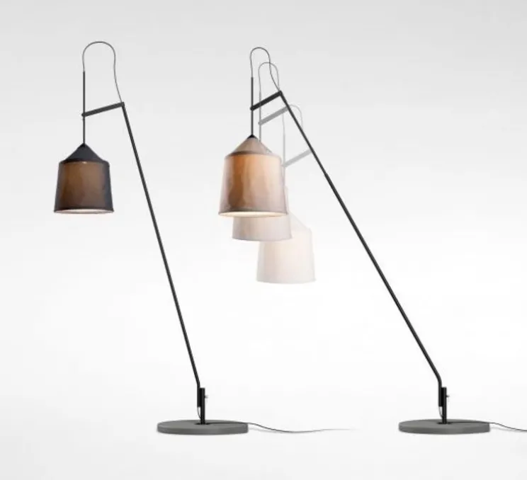 Lampadaire de jardin, JAIMA, beige, IP65, LED, Ø54cm, H307cm - marset