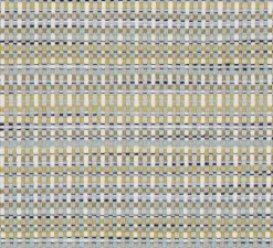 Lampadaire d'extérieur, Lagoon, medium, abat-jour vert Dominica Caraibes, tissu Pierre Frey, structure laquée noire et cuivre, , IP68, Ø35cm, H111,4cm - Contardi