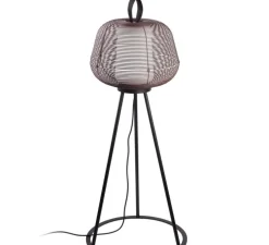 Lampadaire d'extérieur, Nara, rouille, IP65, Ø56cm, H120cm - Faro