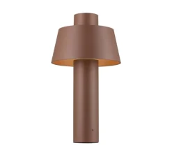 Lampadaire d'extérieur, Photoni 45, rouille, IP65, Ø25cm, H45cm - SLV
