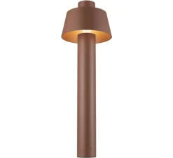 Lampadaire d'extérieur, Photoni 75, rouille, IP65, Ø25cm, H75cm - SLV