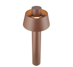 Lampadaire d'extérieur, Photoni 75, rouille, IP65, Ø25cm, H75cm - SLV