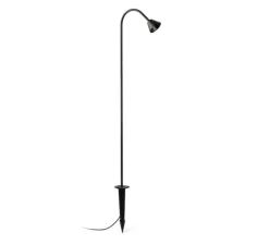 Lampadaire d'extérieur sur piquet, borne, Lily 1190, noir, IP65, LED, 2700K, 154 lm, Ø8,5cm, H119cm - Faro