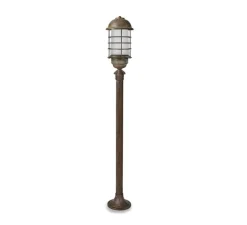Lampadaire d'extérieur, Torcia 1877, cuivre, IP44, Ø14cm, H115cm - Moretti Luce