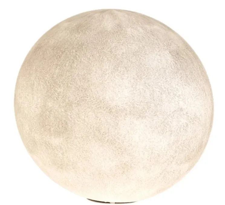 Lampadaire d'extérieur, Ululà 75, blanc, IP65, Ø75cm, H75cm - Karman