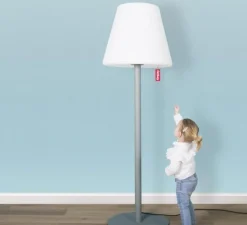 Lampadaire, Edison the Giant, gris souris, LED, IP 55, Ø58cm, H182cm - Fatboy