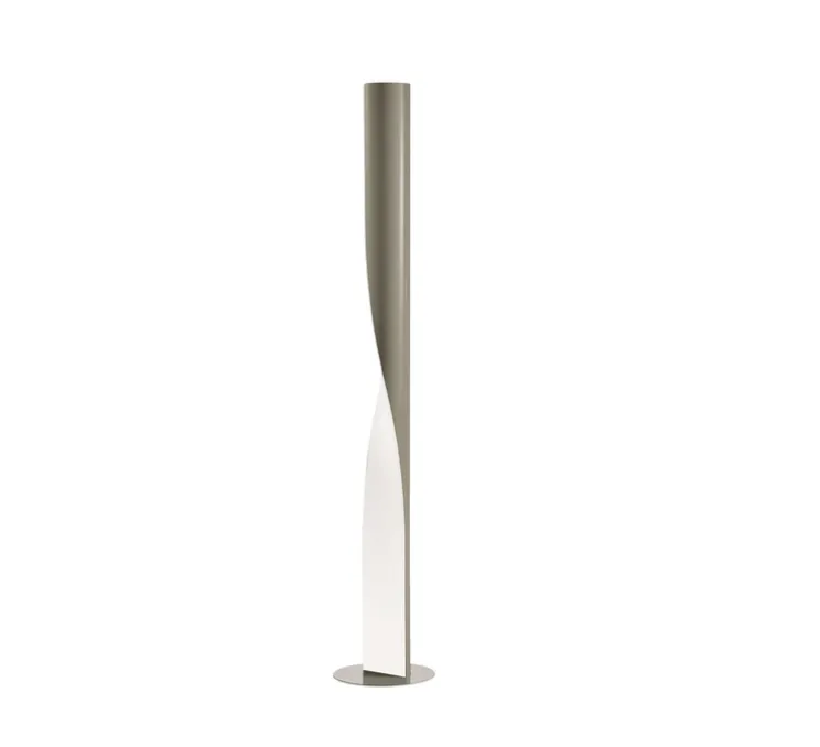 Lampadaire, Evita floor, gris perle, LED, 2700K, 6000lm, Ø34,5cm, H190cm - KDLN