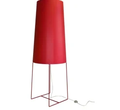 Lampadaire, Fatsophie, rouge, dim, H198cm - Fraumaier