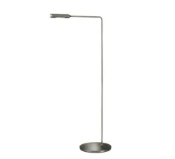 Lampadaire, Flo Lounge, gunmetal, LED, dim, 2700K, 201 lm, L42cm, H100cm - Lumina