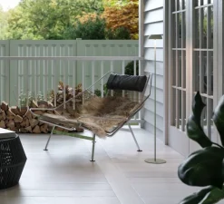 Lampadaire, Float, vert béton, gris béton, IP55, LED, dim, 2700K, 200 lm, Ø20cm, H119,7cm - Axolight