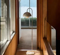 Lampadaire, Flowerpot VP12, gris beige, L23cm, H122cm - Andtradition