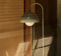 Lampadaire, Flowerpot VP12, gris beige, L23cm, H122cm - Andtradition