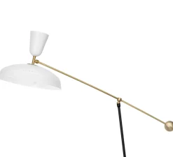 Lampadaire, G1 Guariche Small, blanc, L115cm, H120cm - Sammode