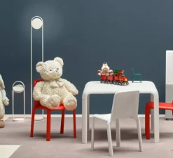 Lampadaire, Giravolta 1799/130, blanc, LED, 3000k, 157lm, Ø15cm, H130cm - Pedrali