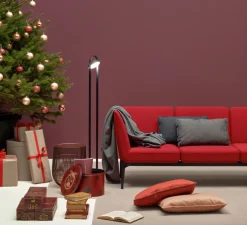 Lampadaire, Giravolta 1799/130, noir, LED, 3000k, 157lm, Ø15cm, H130cm - Pedrali