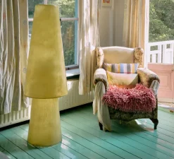 Lampadaire, Glassfiber, vert pâle, Ø51.5cm, H160cm - HKLIVING