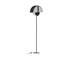 Lampadaire, Grand Arto, Blanc et noir, L40cm, H156cm - DesignHeure
