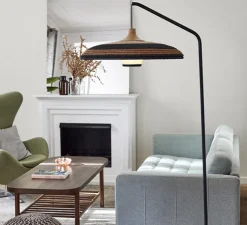 Lampadaire, Grass, marron, L120cm, H180cm - Forestier