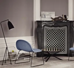 Lampadaire, Grasshopper, noir, H125,3cm, Ø43,5cm - Gubi