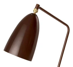 Lampadaire, Gräshoppa, bois, marron, L39cm, H132cm - Gubi