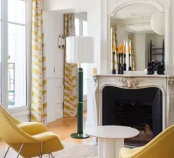 Lampadaire, Guimauve, vert, Ø47cm, H170cm - Cosin