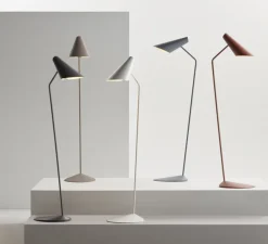 Lampadaire, I.CONO 0712, anthracite, L38cm, H127cm - Vibia