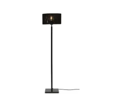 Lampadaire, Iguazu, noir, Ø30cm, H125cm - Good&Mojo