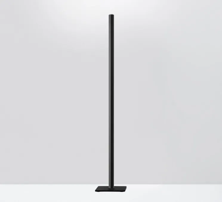 Lampadaire, Ilio Mini, noir, LED, 2700K, 2500lm, Ø22cm, H175cm - Artemide