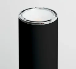 Lampadaire, Ilio, noir, LED, 2700K, 3332lm, dimmable, Ø30cm, H175cm - Artemide