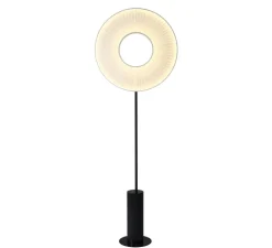 Lampadaire, Iris Totem 60, Marbre noir, LED, dim, 2700K, 5250 lm, L60cm, H170,4cm - Dix heures dix