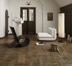 Lampadaire, Isol Floor 30/126, noir, Ø30cm, H148cm - Astep