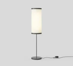 Lampadaire, Isol Floor 30/76, noir, Ø30cm, H148cm - Astep