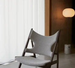 Lampadaire, JWDA , marbre, laiton bruni, Ø39cm, H150cm - Audo Copenhagen