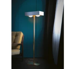 Lampadaire, Kernel, bleu, L40cm, H130cm - Bert Frank