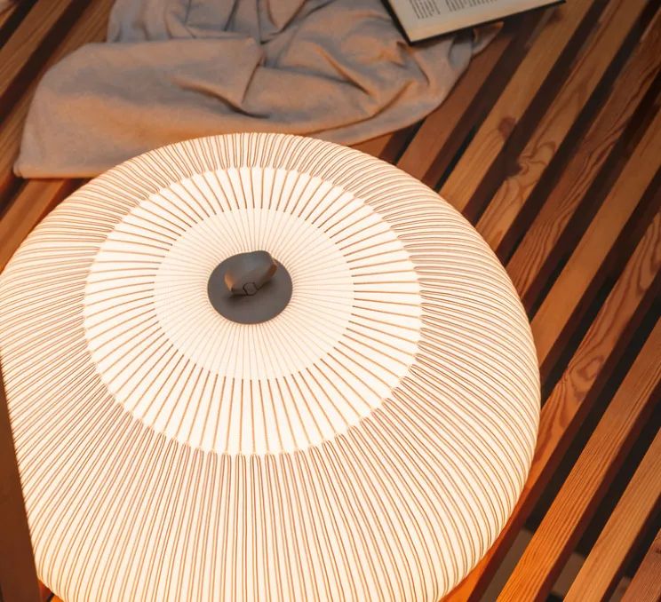 Lampadaire, Knit, 7492, beige, LED, dim, 2700K, 4782 lm, Ø65cm, H51cm - Vibia