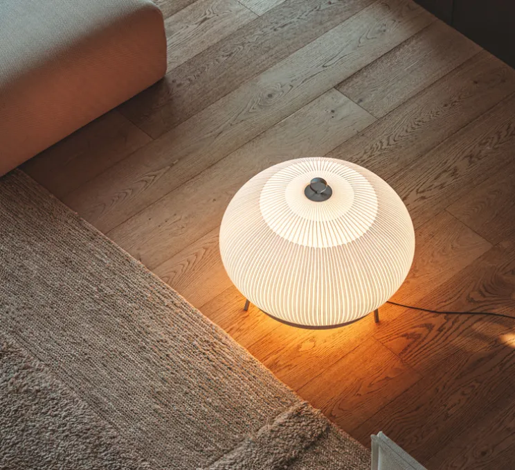 Lampadaire, Knit, 7494, beige, LED, dim, 2700K, 4782 lm, Ø65cm, H62cm - Vibia