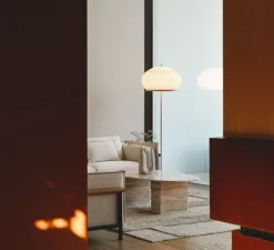 Lampadaire, Knit, 7485, beige, LED, dim, 2700K, 4782 lm, Ø45cm, H170cm - Vibia