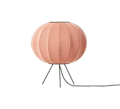 Lampadaire, Knit Wit, floor low, corail, Ø45cm, H46cm - Made by Hand