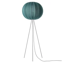 Lampadaire, Knit Wit, floor high, vert herbier, Ø60cm, H175cm - Made by Hand