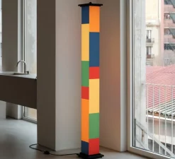 lampadaire, La Bella Durmienta, multicolore, LED, 2700K, 724 lm, Ø23cm, H180cm - Santa & Cole
