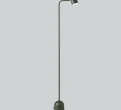 Lampadaire, Lampadaire Buddy, vert, L12,2cm, H130cm - Northern