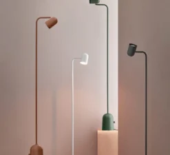 Lampadaire, Lampadaire Buddy, vert, L12,2cm, H130cm - Northern