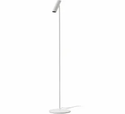 Lampadaire, Leo, blanc, LED, 2700K, 299 lm, Ø20cm, H115,5cm - Faro