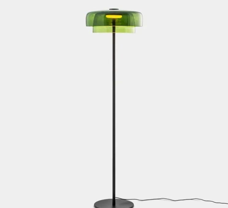 Lampadaire, Levels, 2 bodies, Vert, LED, dim, 2700-3000-4000K, 750 lm, Ø42cm, H145cm - LEDS C4