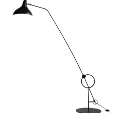 Lampadaire, Mantis BS8 L, noir, Ø35cm, H174cm - DCW éditions Paris