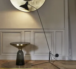 Lampadaire, Mantis BS1, noir, Ø74cm, H155cm - Dcw editions